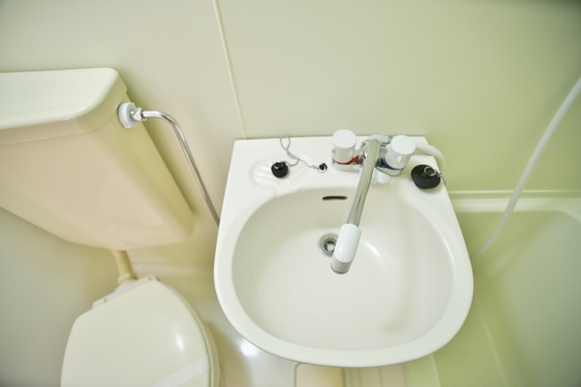 洗面設備　洗面台です