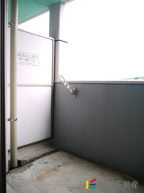 バルコニー　同タイプ別部屋