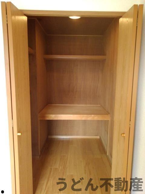 収納　うどん県のお部屋探しはうどん不動産へ うどんちゃんとLINE