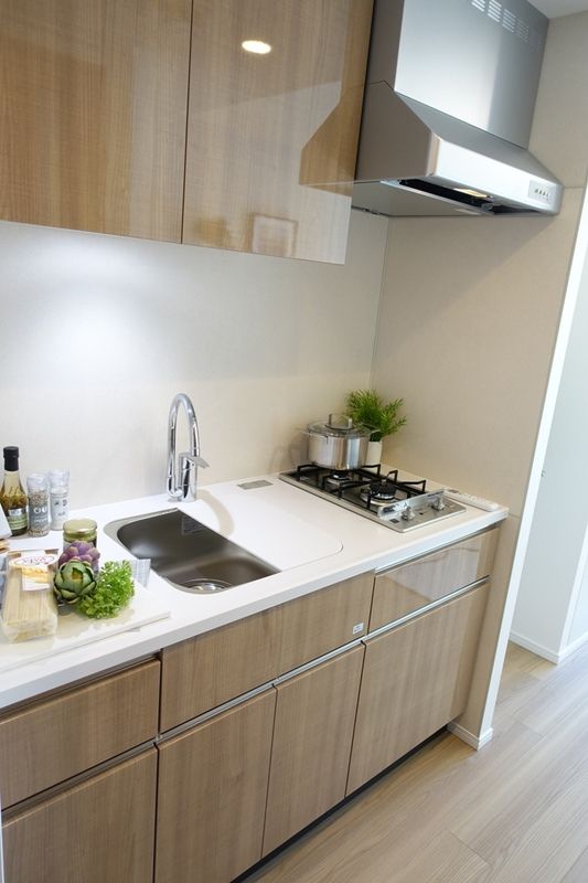 キッチン　※モデルルーム参考写真 　家具家電配置例