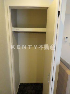 収納　収納のためのスペースです