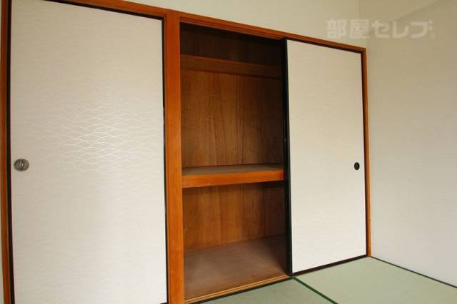 収納　ゆったりとした収納です。