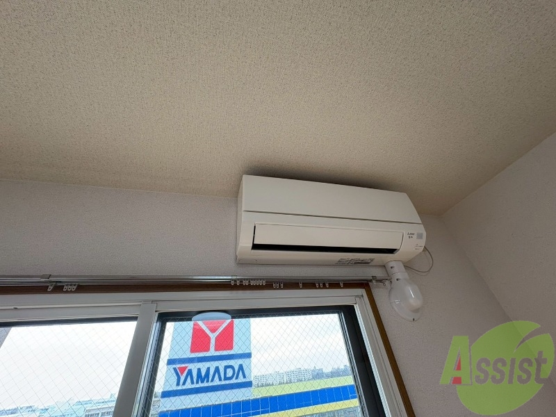 その他設備　エアコンが付いてるので春夏秋冬快適に過ごせます。