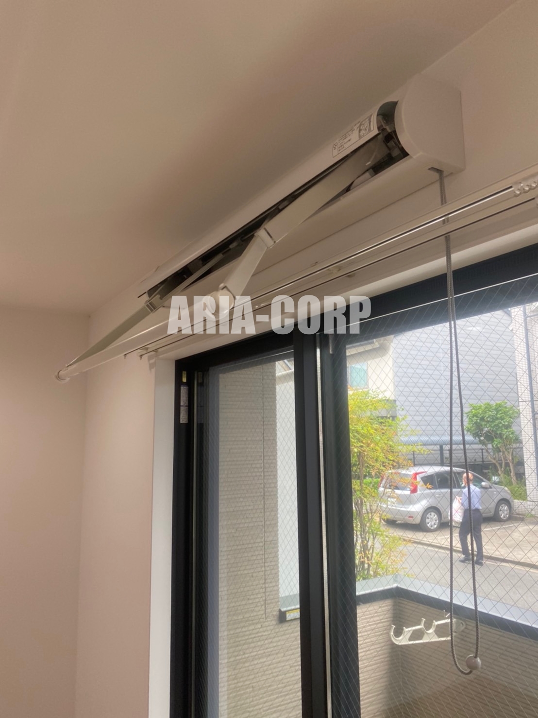 その他　雨の日に役立つ室内物干し完備♪