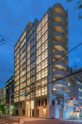 建物外観　One Shinmachi　外観