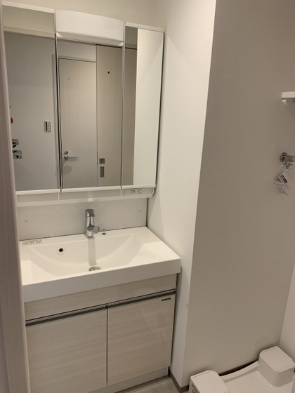 洗面設備　※別号室の写真です