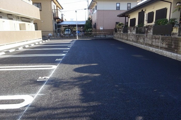 駐車場　駐車場完備です
