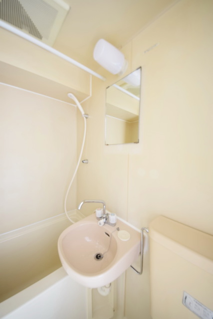 洗面設備　～顔を洗って元気に出発～