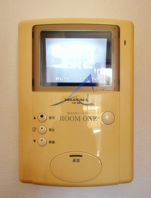 セキュリティ　モニター付きインターホンです。