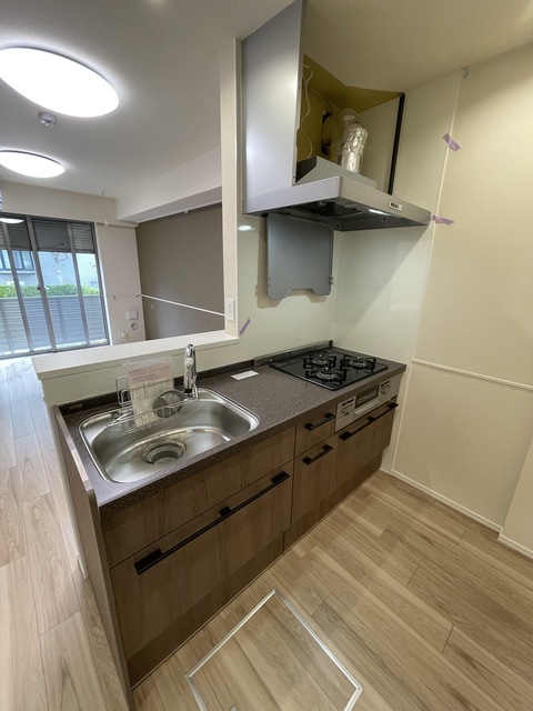 キッチン　★ガス３口システムキッチン★