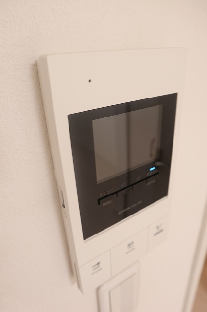 セキュリティ　TV付きインターホンでセキュリティ面も安心です