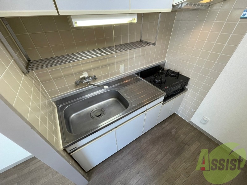 キッチン　キッチンはスペースも広々していて使いやすそうですよ！