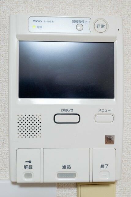 セキュリティ　モニター付きインターホン