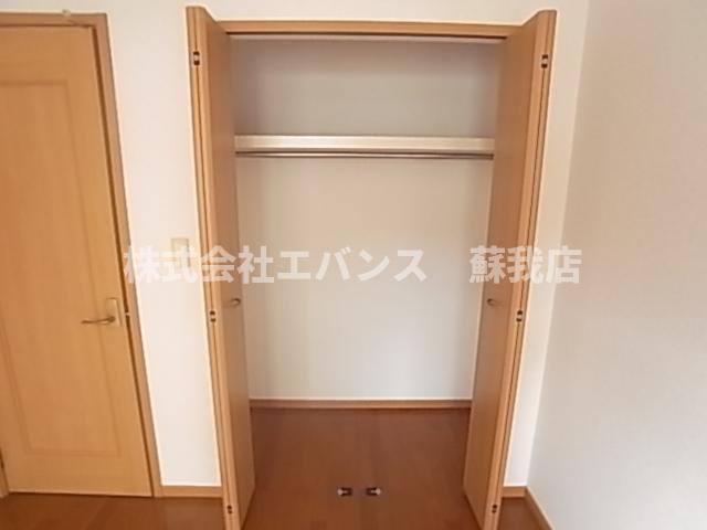 収納　たっぷりとした収納スペースです