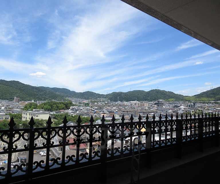 眺望　開放感のあるお外です！