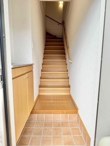 玄関　落ち着いた玄関です