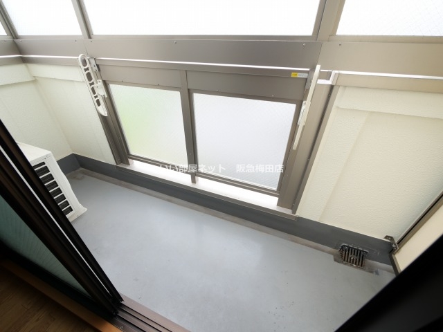 バルコニー　反転タイプとなります。