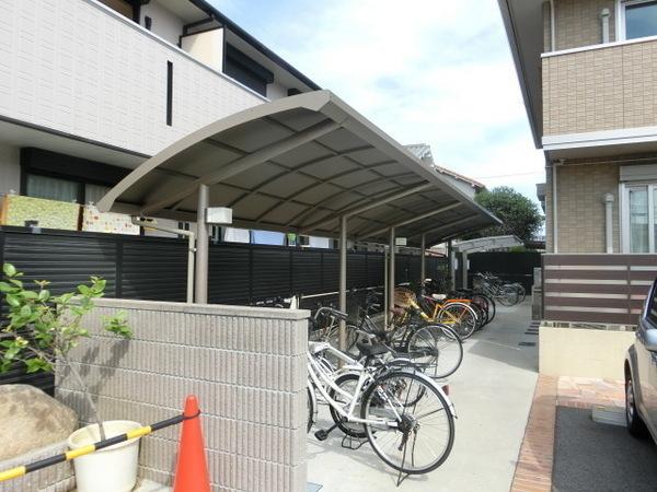 その他共有部分　自転車置き場！