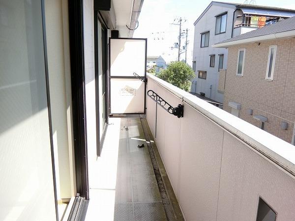 バルコニー　日当たり良好！