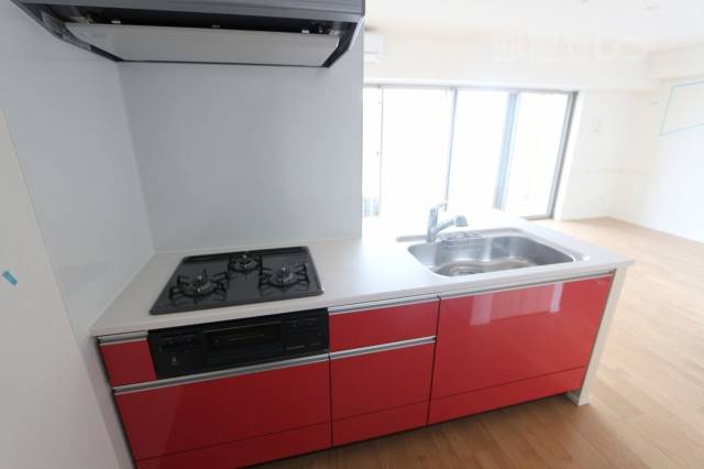 キッチン　ディスポーザー付きのシステムキッチンです。