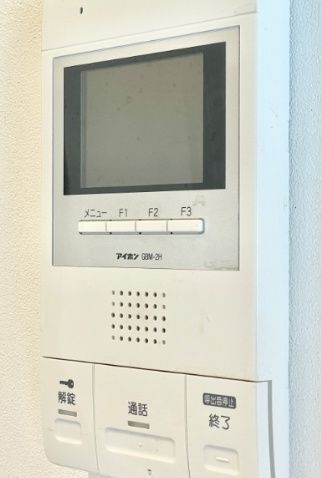 セキュリティ　☆安心のTVモニタ付きインターホン☆