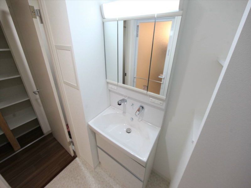 洗面設備　脱衣所　独立洗面台（シャンプードレッサー）