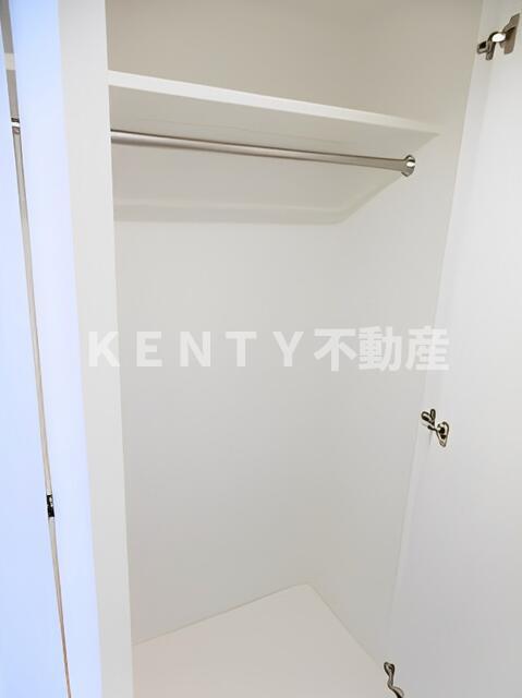 収納　たっぷりとした収納スペースです
