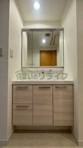 洗面設備　河田町ガーデン クラブフロア