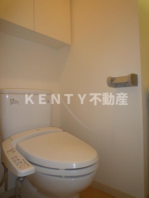 トイレ　ゆったりとした空間のトイレです