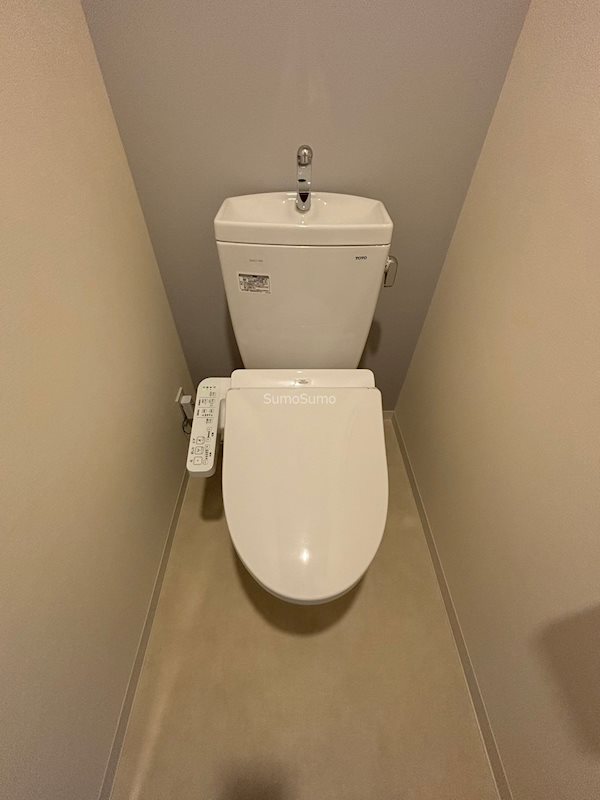 トイレ　ゆったりとした空間のトイレです