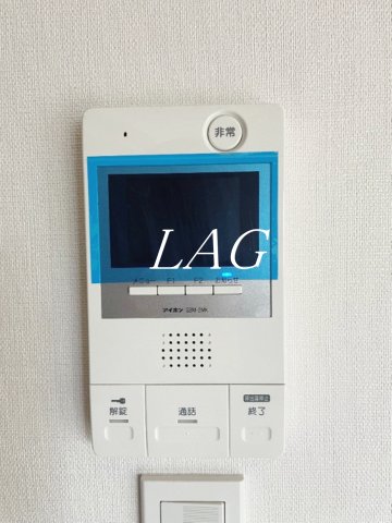 セキュリティ　モニター付きインターホンです。