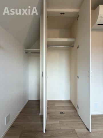 収納　別タイプのお部屋の写真です