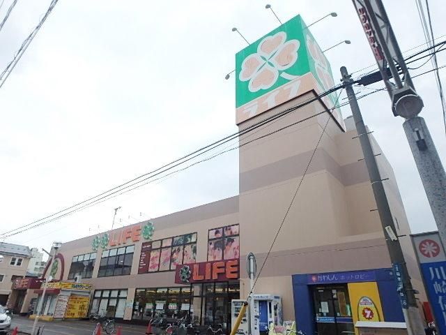 スーパー　ライフ川崎桜本店（スーパー）まで617m