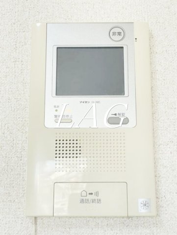セキュリティ　モニター付インターホンです。