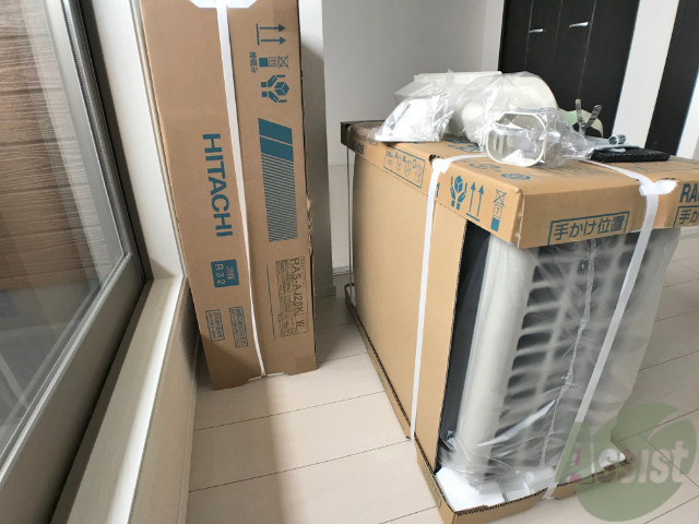 その他設備　エアコンは設置前でした。ＬＤＫに設置されます。
