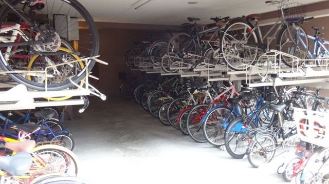 駐車場　駐輪場