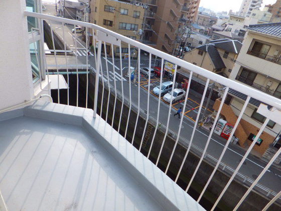 バルコニー　※別部屋の写真です