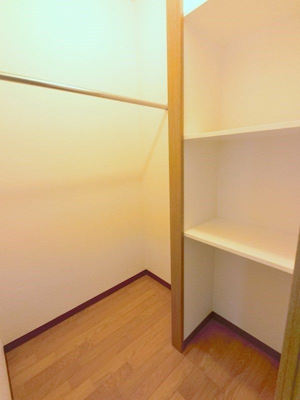 収納　収納ラクラク、ウォークインクローゼット