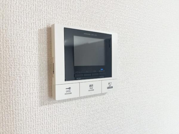 セキュリティ　モニター付きインターホン