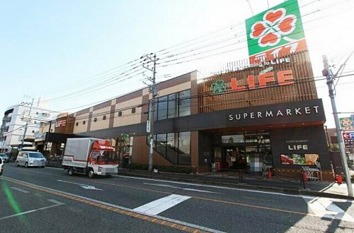 スーパー　ライフ 中原井田店（スーパー）まで916m