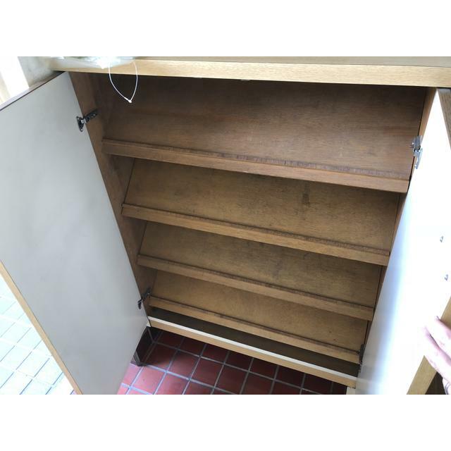 収納　斜め収納型のシューズボックス