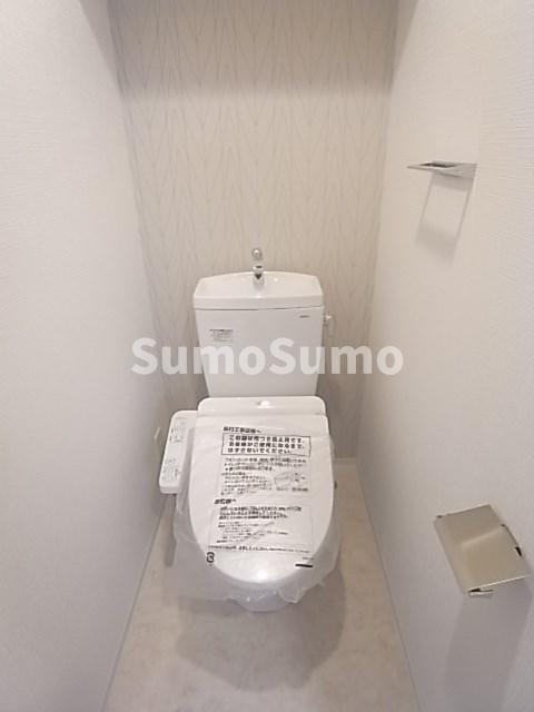 トイレ　ゆったりとした空間のトイレです