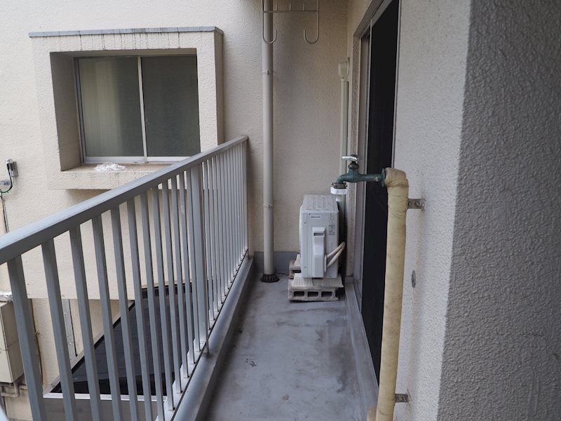 バルコニー　※全て別号室のお写真。内装等参考にしてください。