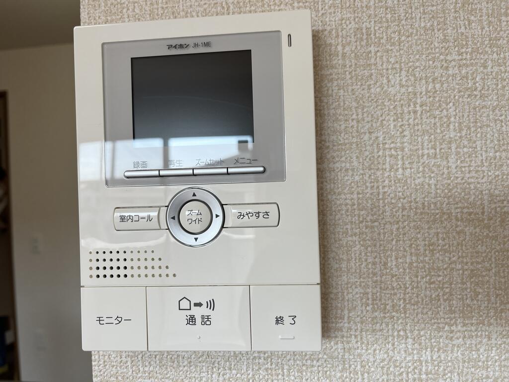 セキュリティ　モニタ付きインターホンで防犯性◎※同物件参考写真
