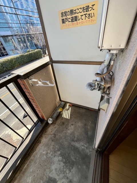 バルコニー　反転別部屋参考写真