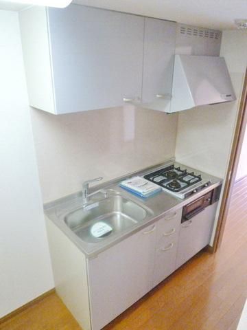 キッチン　★お料理らくらくシステムキッチン2口付です★