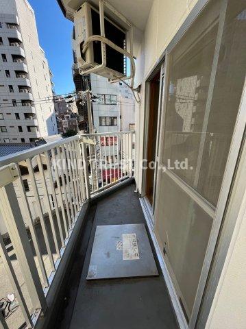 バルコニー　お洗濯にも便利なバルコニー付き