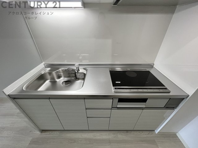 キッチン　IH２口コンロ付きのシステムキッチンです！