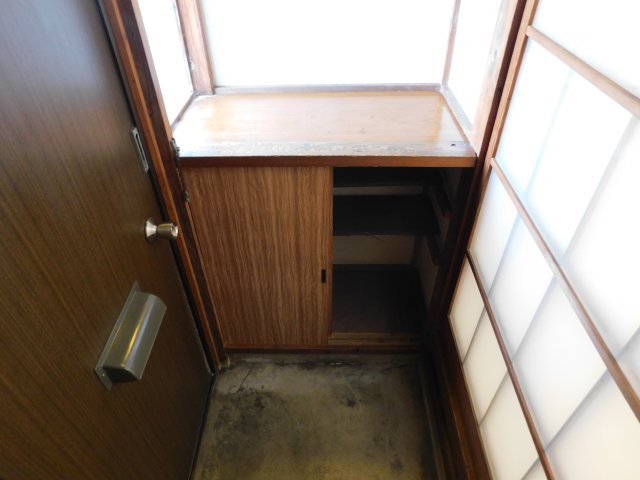 玄関　シューズボックス