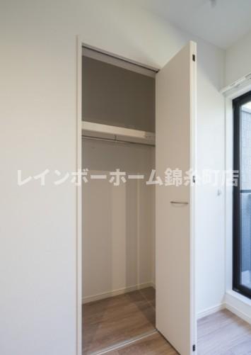 収納　※建築中のため参考写真となります。